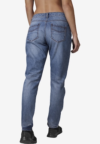 Regular Jean 'Boyfriend' Urban Classics en bleu