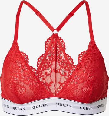 Regular Soutien-gorge 'Triangle' GUESS en rouge : devant