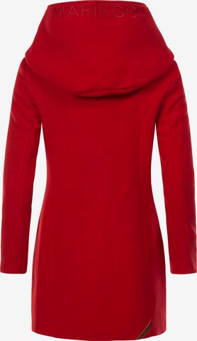 MARIKOO Between-Seasons Coat 'Maikoo' in Red