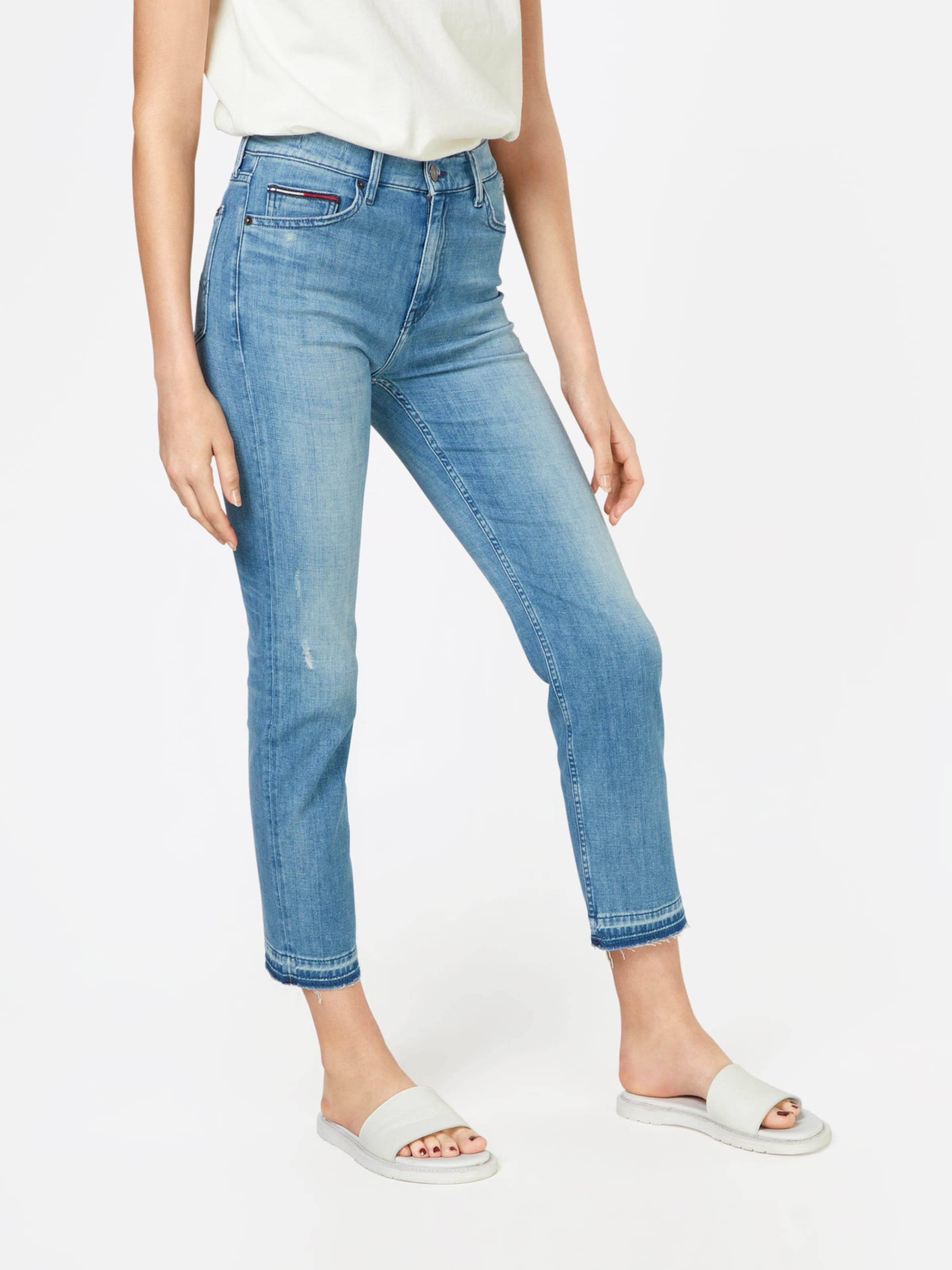 tommy jeans high rise slim izzy