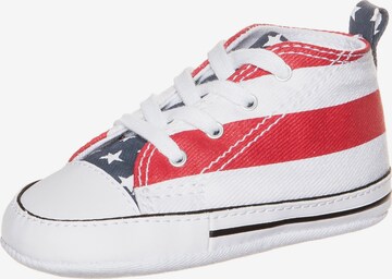 CONVERSE High Sneaker 'Chuck Taylor First Star' in Rot: predná strana