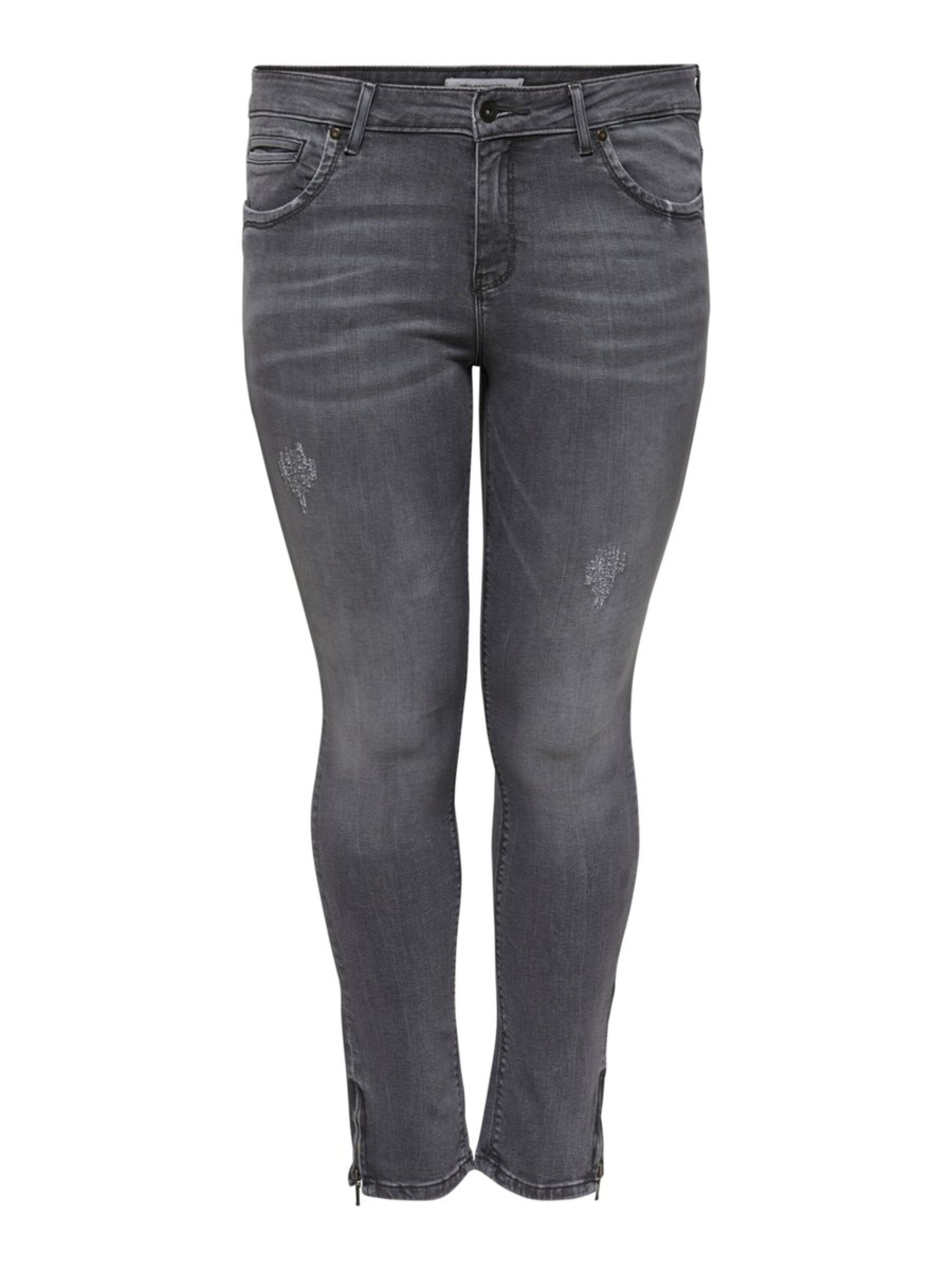ONLY Carmakoma - Jeans in de kleur Grey denim