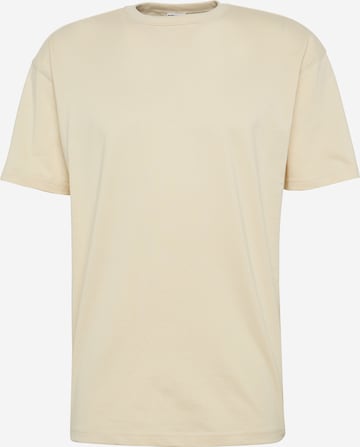 T-Shirt Urban Classics en beige : devant