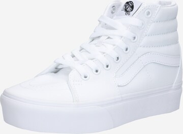 VANS Sneakers hoog in Wit: voorkant