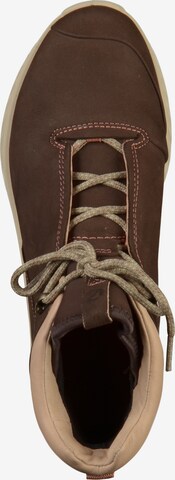 ECCO Lace-Up Ankle Boots in Brown