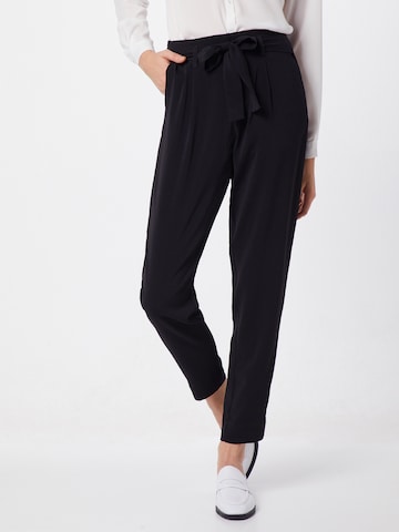 SAINT TROPEZ Regular Pants in Black: front