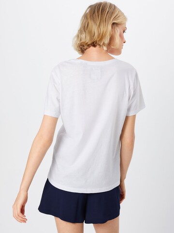 Superdry Shirt 'ESSENTIAL' in Wit: terug