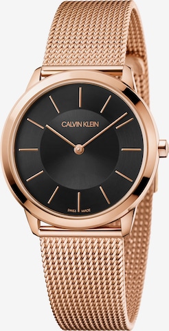 Calvin Klein Uhr in Gold: front