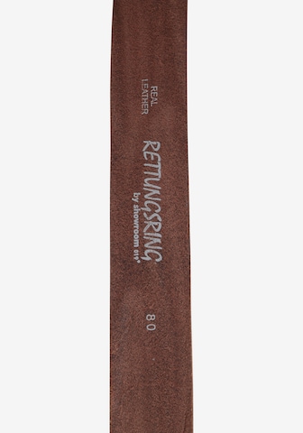 RETTUNGSRING by showroom 019° Belt in Brown