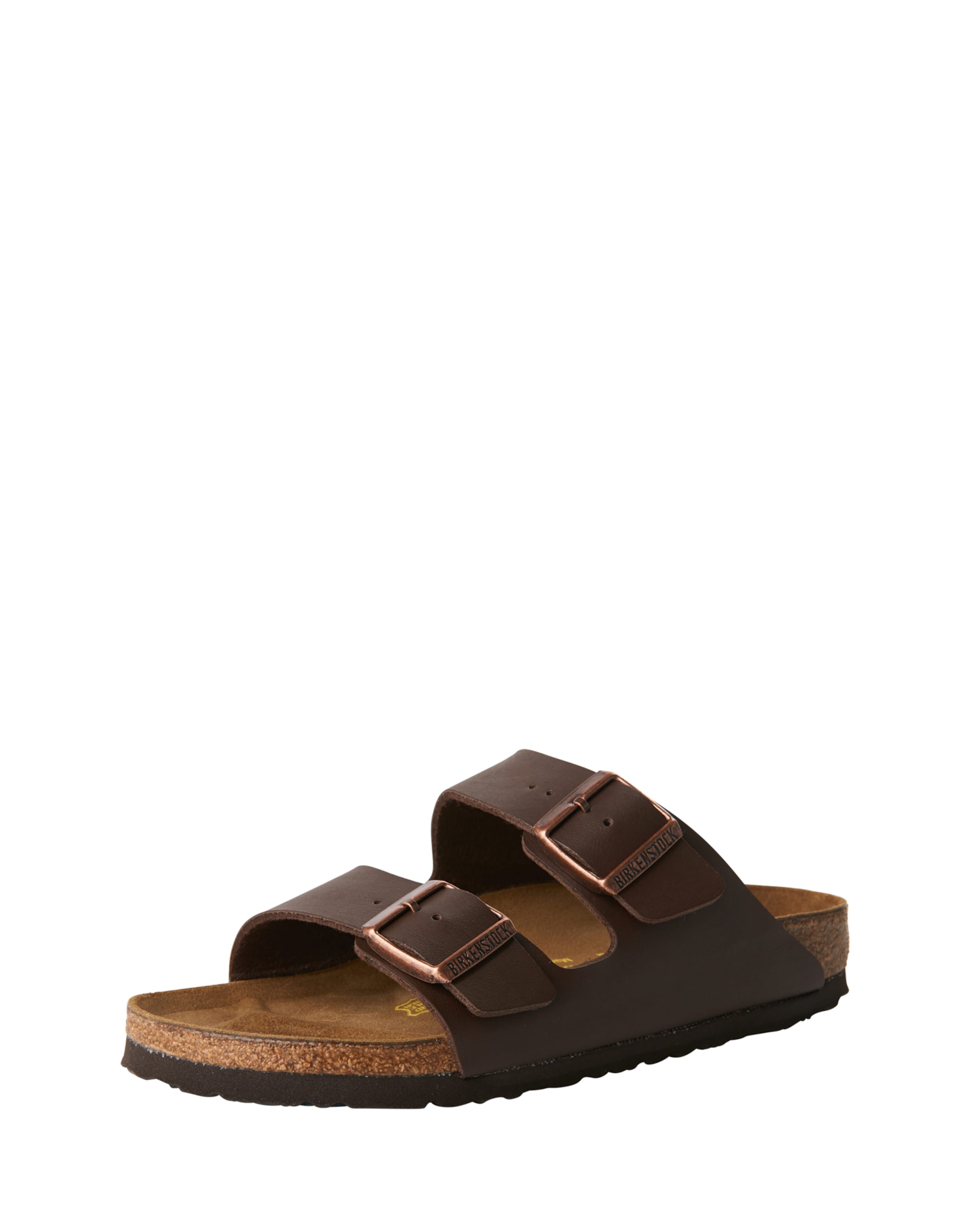 BIRKENSTOCK Pantolette 'Arizona' in Braun: Vorderseite
