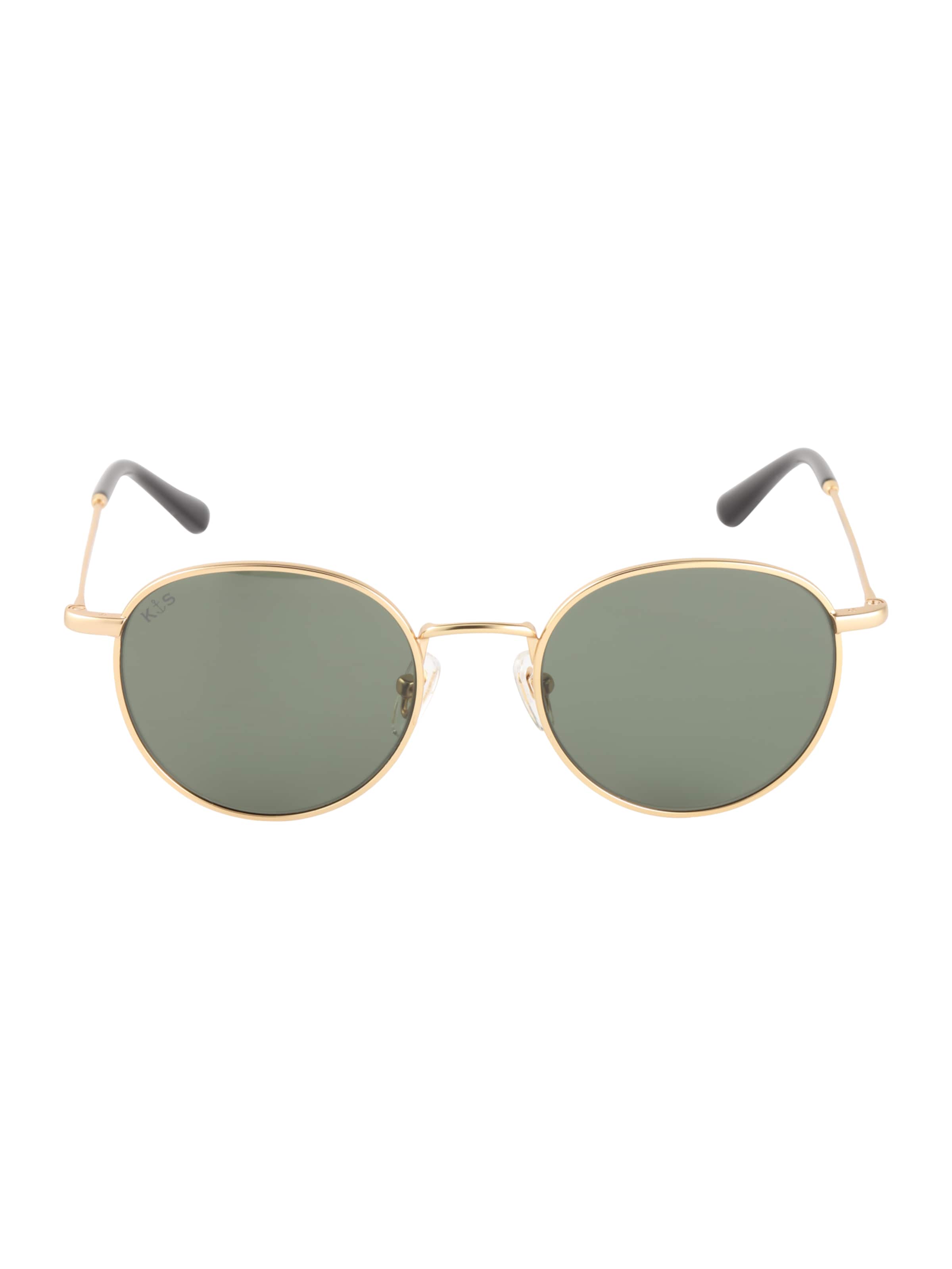 Kapten & Son Sunglasses 'London Gold Green' in Gold