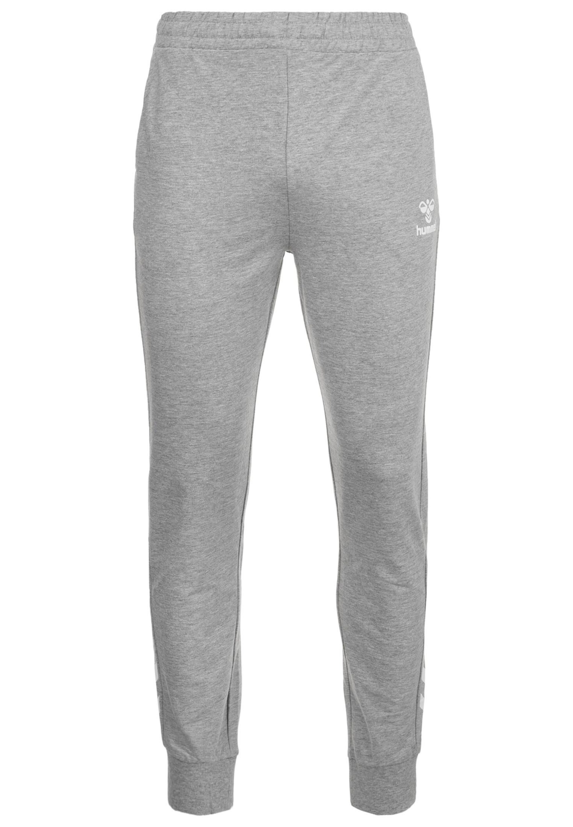 Hummel - Sportbroek 'Mateo' in de kleur Grijs gemêleerd