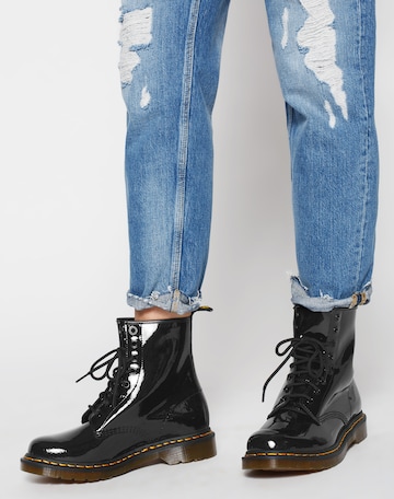 Dr. Martens Veterlaarsjes in Zwart