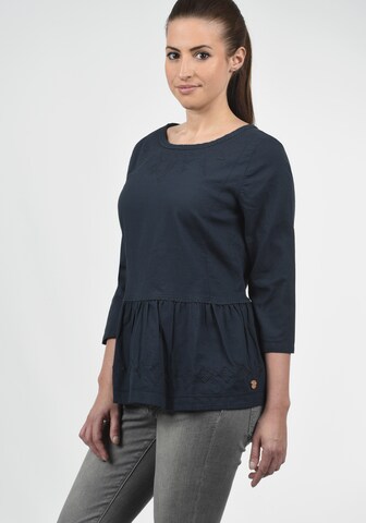 DESIRES Blouse 'Evita' in Blauw: voorkant