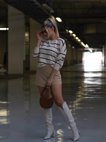 Striped Sweater Look