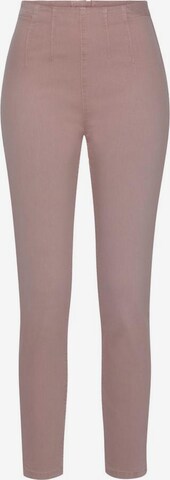 Jeggings LASCANA en rose : devant