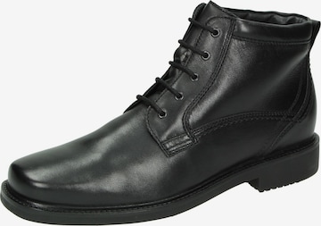 SIOUX Lace-Up Boots 'Landis-LF' in Black: front