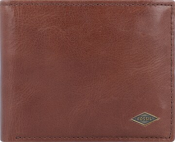 FOSSIL Wallet in Brown: front