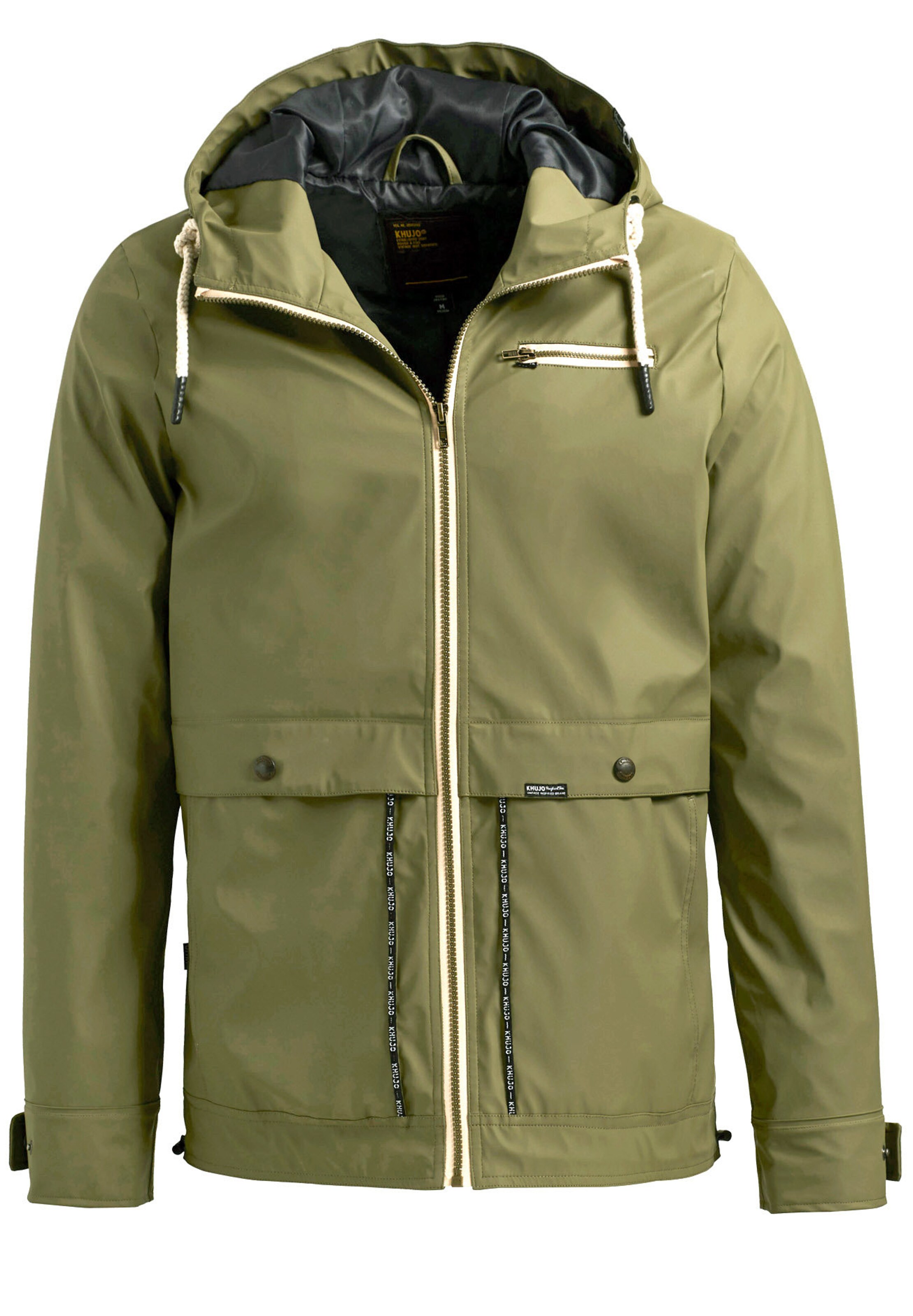 khujo - Tussenjas 'DARKIN' in de kleur Kaki