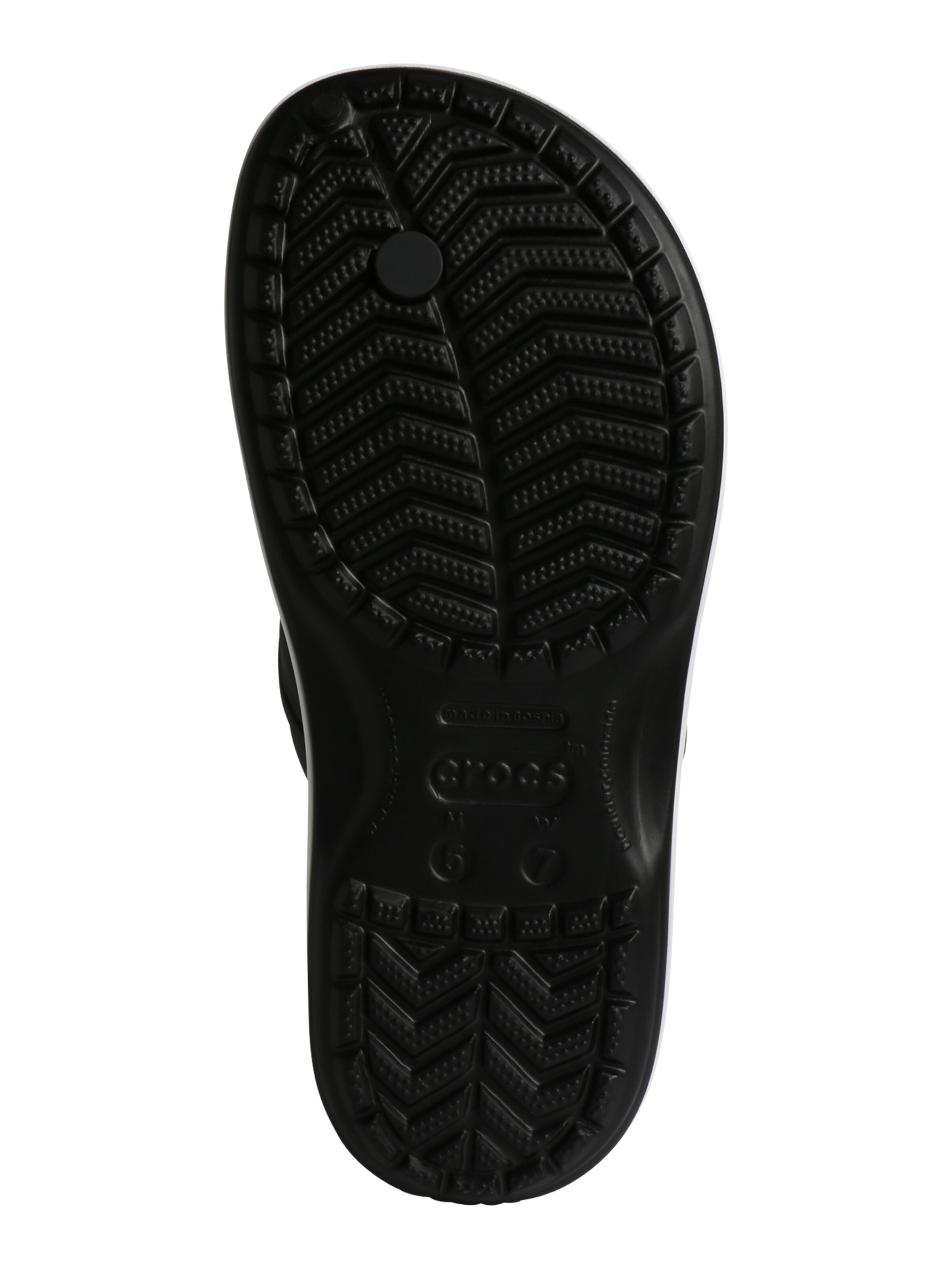 Crocs T-bar sandals 'Crocband' in Black