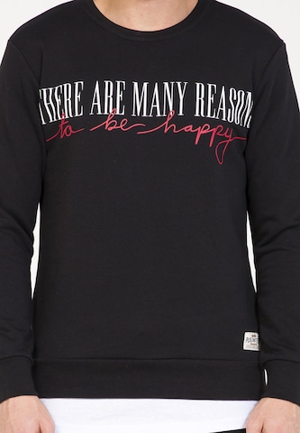 PLUS EIGHTEEN Sweatshirt in Black