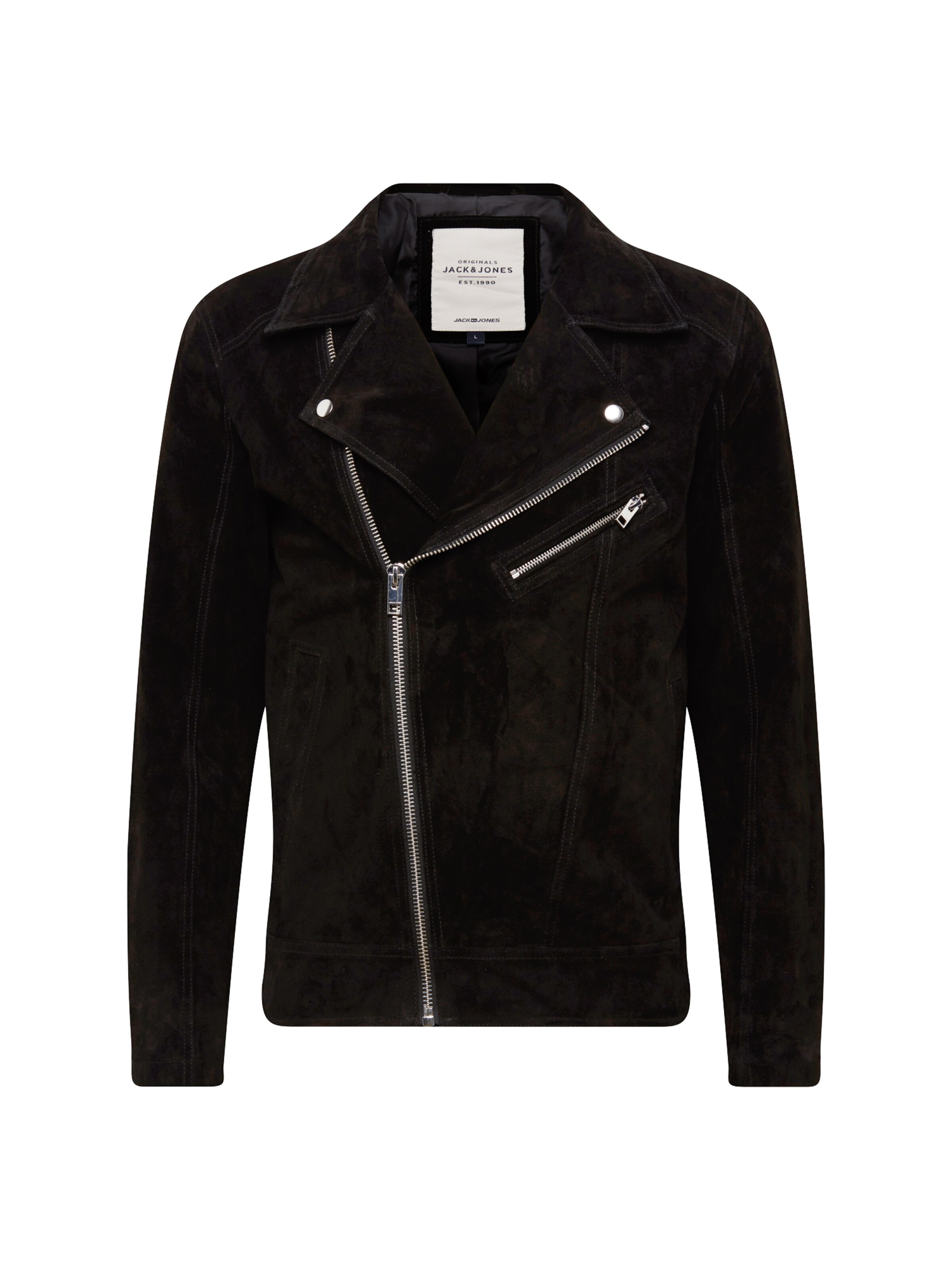 JACK & JONES - Tussenjas in de kleur Zwart