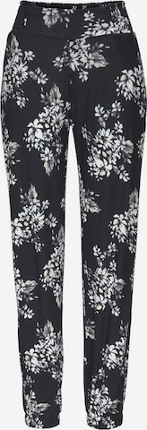 LASCANA - Loosefit Pantalón en negro: frente