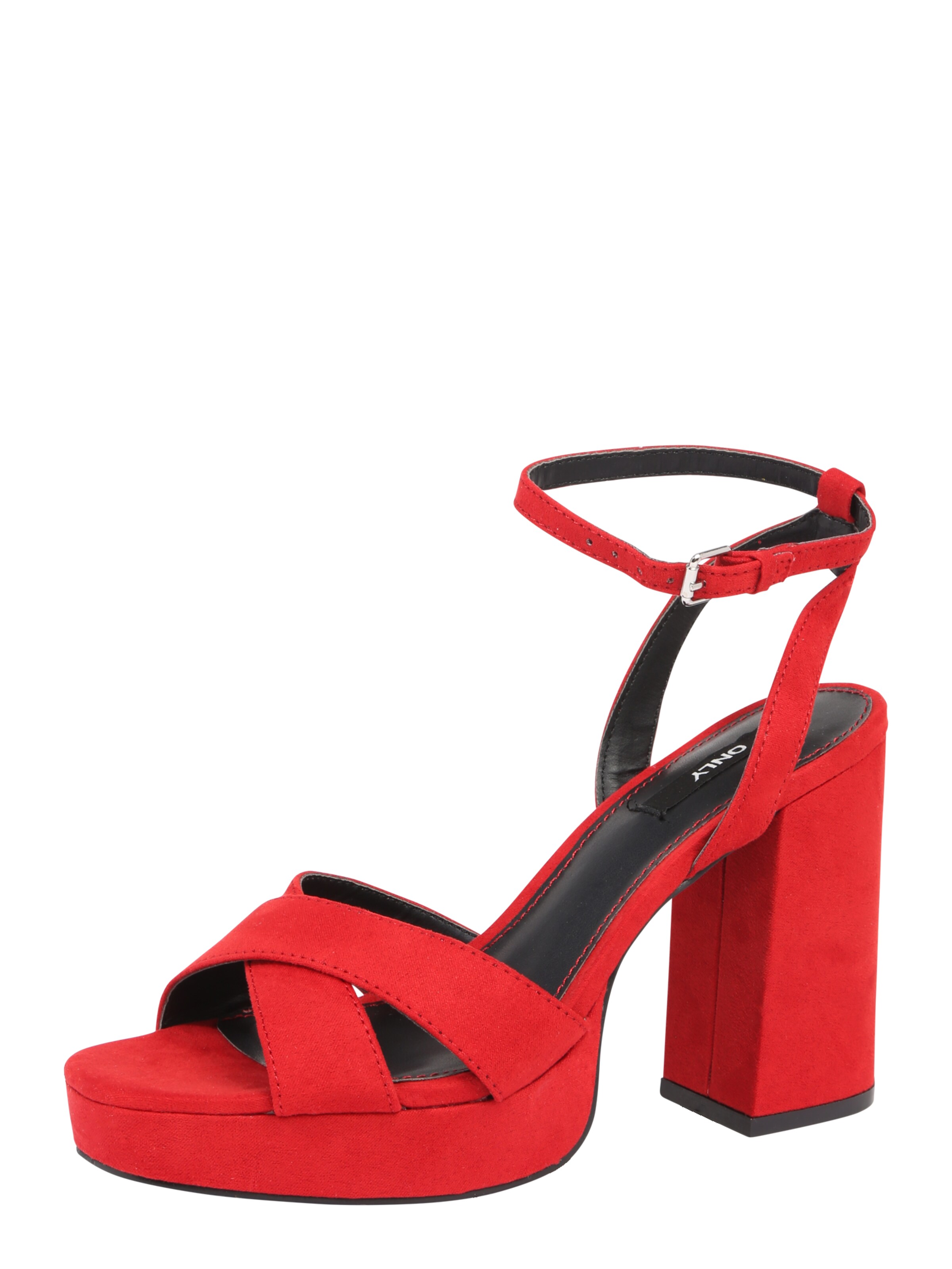 ONLY - Sandaal 'AERIN' in de kleur Rood