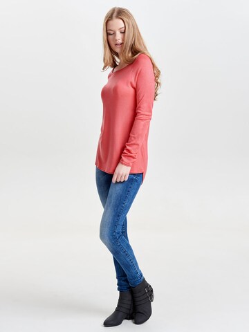 ONLY Pullover 'ONLMila' i rød