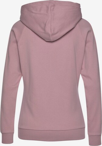 LASCANA ACTIVE - Sudadera con cremallera en rosa