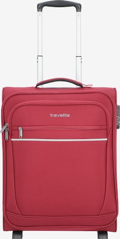 TRAVELITE Cart 'Cabin' in Red: front