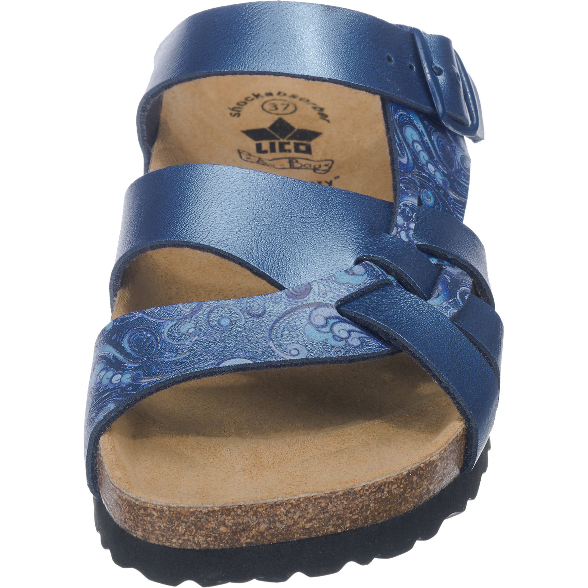 LICO Mules 'Flora' in Blue