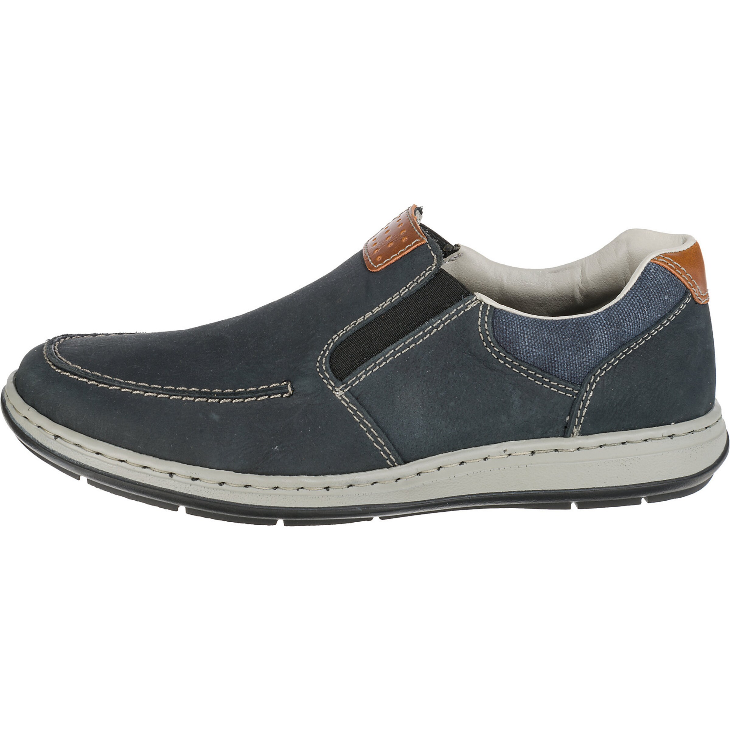 Rieker Mokassin 'Patros' in Blau