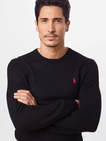 Polo Ralph Lauren Sweater 'LS CN PP' in Black