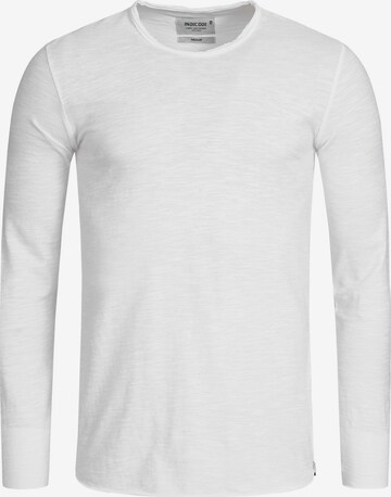 T-Shirt 'Willbur' INDICODE JEANS en blanc : devant