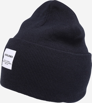 Bonnet JACK & JONES en bleu : devant