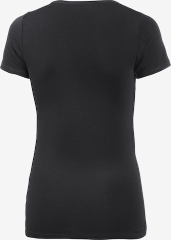 ICEBREAKER Performance shirt 'SIREN' in Black