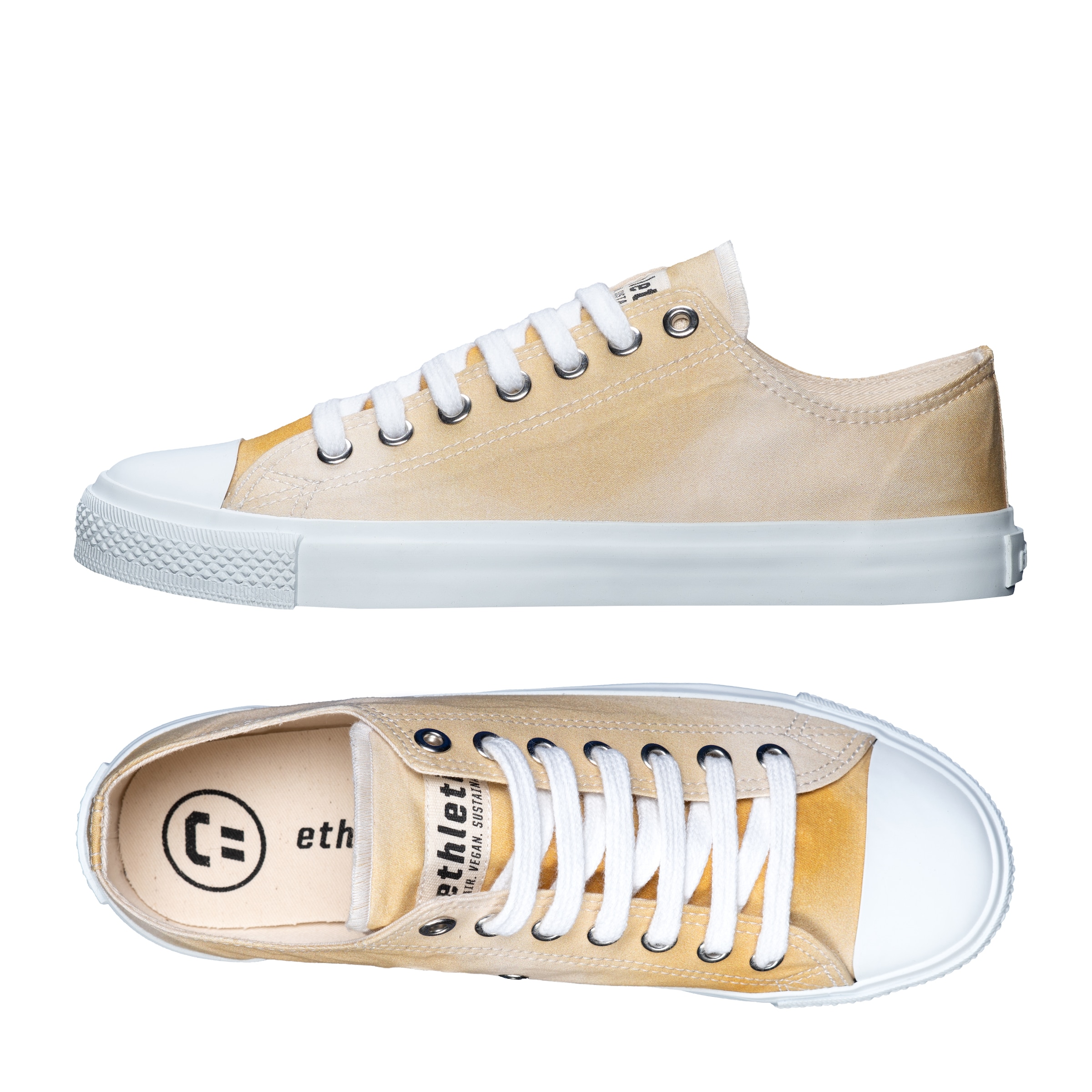 Ethletic Platform trainers in Beige