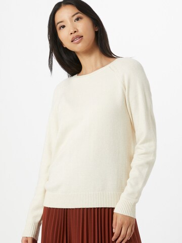 ONLY Sweater 'Lesly Kings' in Beige: front