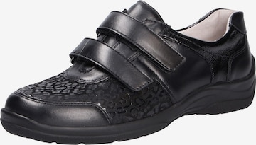 WALDLÄUFER Classic Flats in Black: front