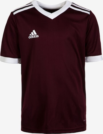 T-Shirt fonctionnel 'Tabela 18' ADIDAS PERFORMANCE en rouge : devant