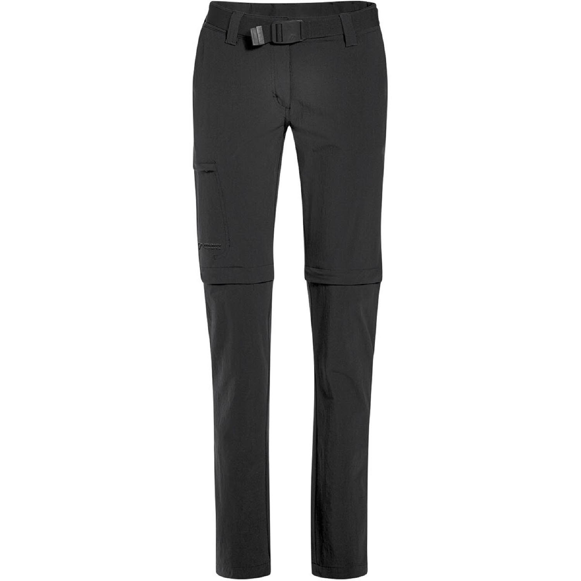 Maier Sports Outdoor Pants in Black: front