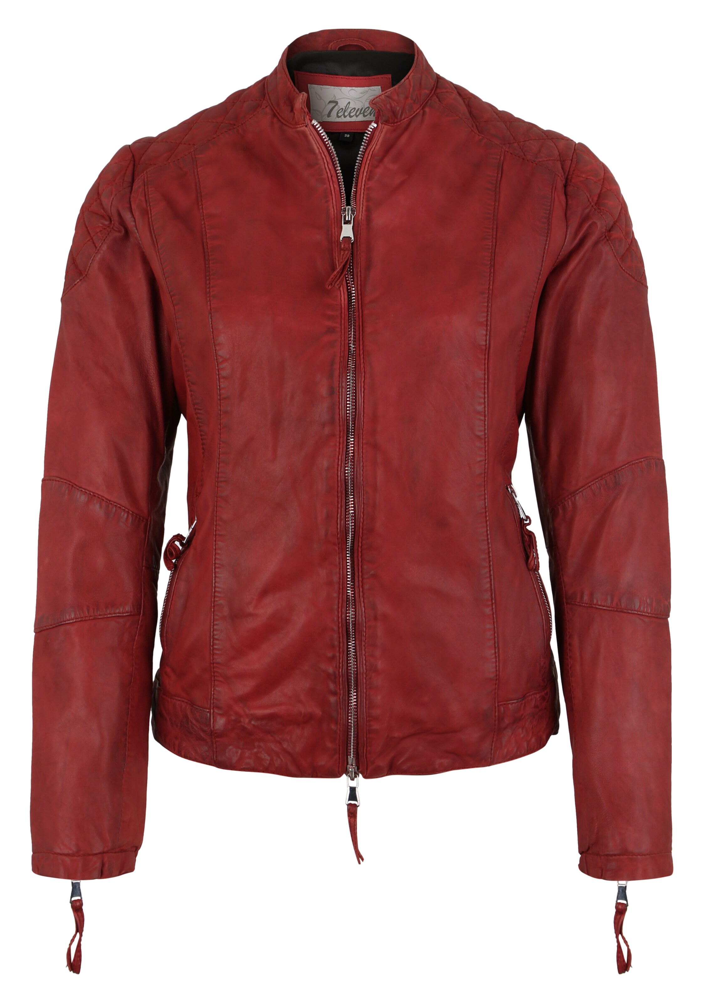 7ELEVEN Between-Season Jacket 'Quiny' in Red: front