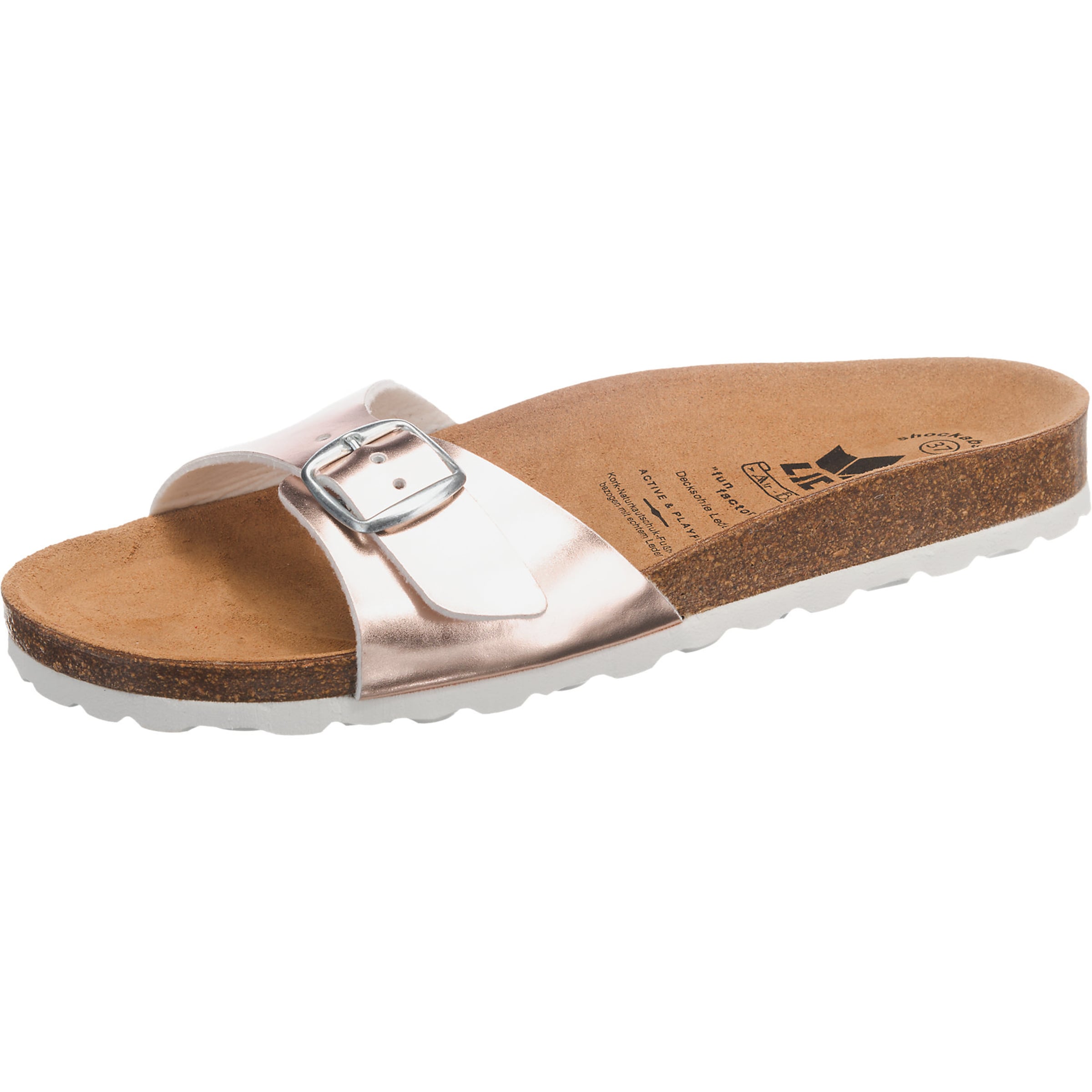 LICO Mule 'Bioline Once More' in Gold: front