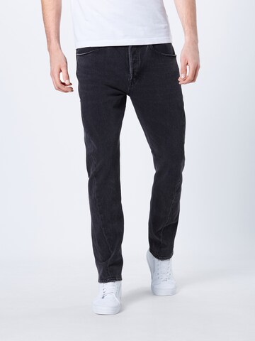 LEVI'S ® Tapered Jeans 'LEJ 502 Reg Taper' in Schwarz