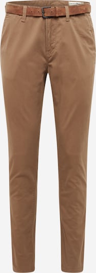 Pantaloni chino TOM TAILOR DENIM di colore marrone chiaro, Visualizzazione prodotti