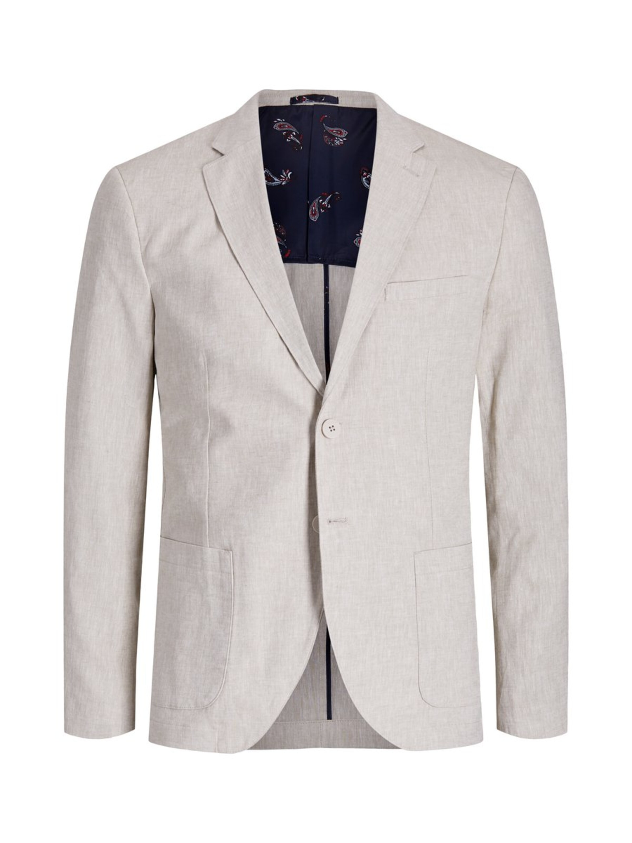 JACK & JONES - Business-colbert 'Julian' in de kleur Beige