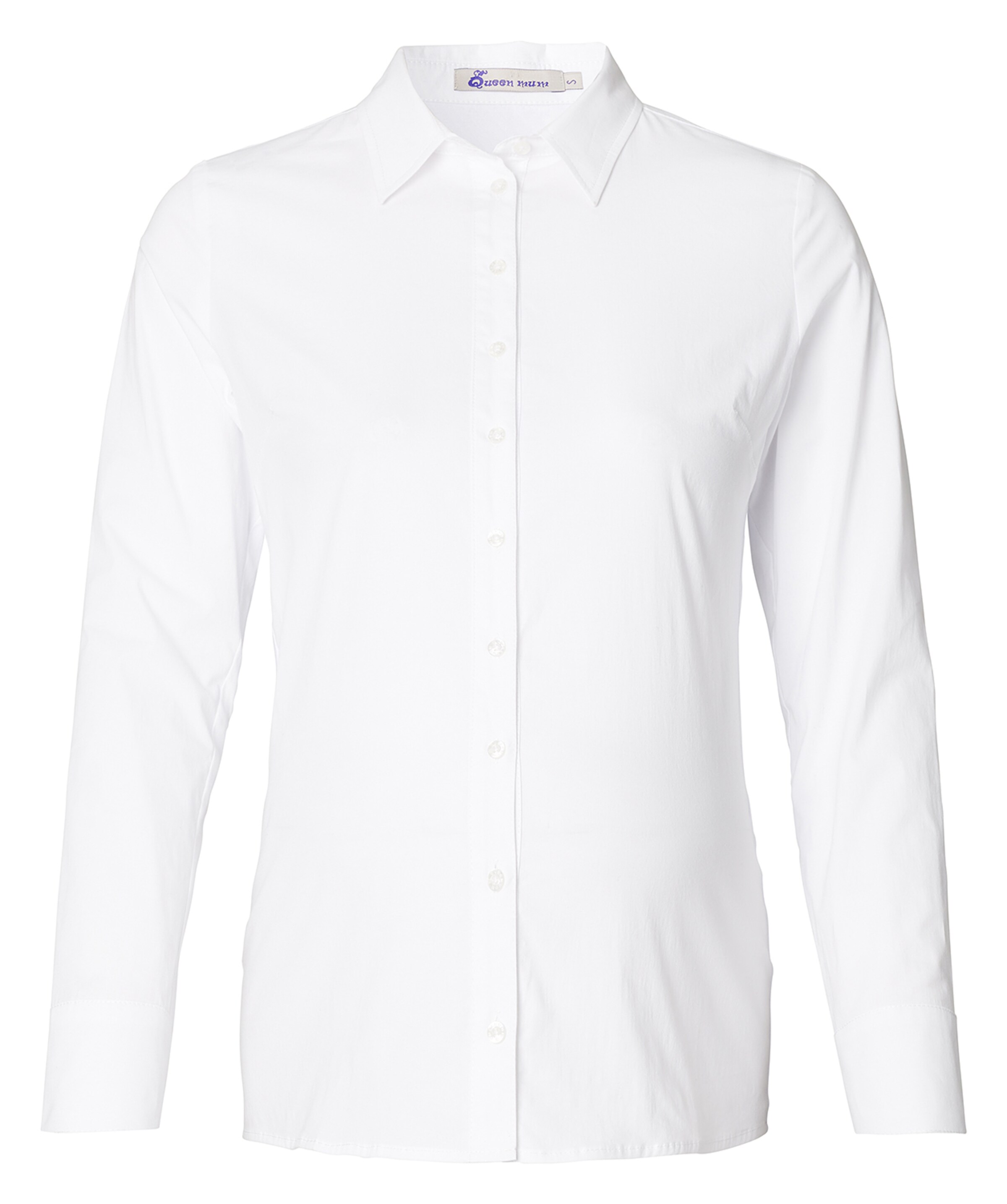 QUEEN MUM - Bluse in weiß