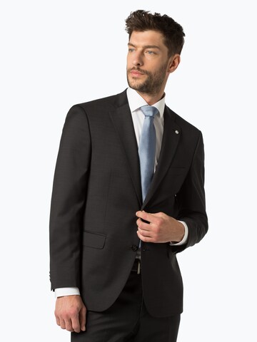 Andrew James Regular fit Business Blazer in Grey: front