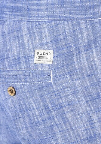 BLEND Regular Shorts 'Bones' in Blau